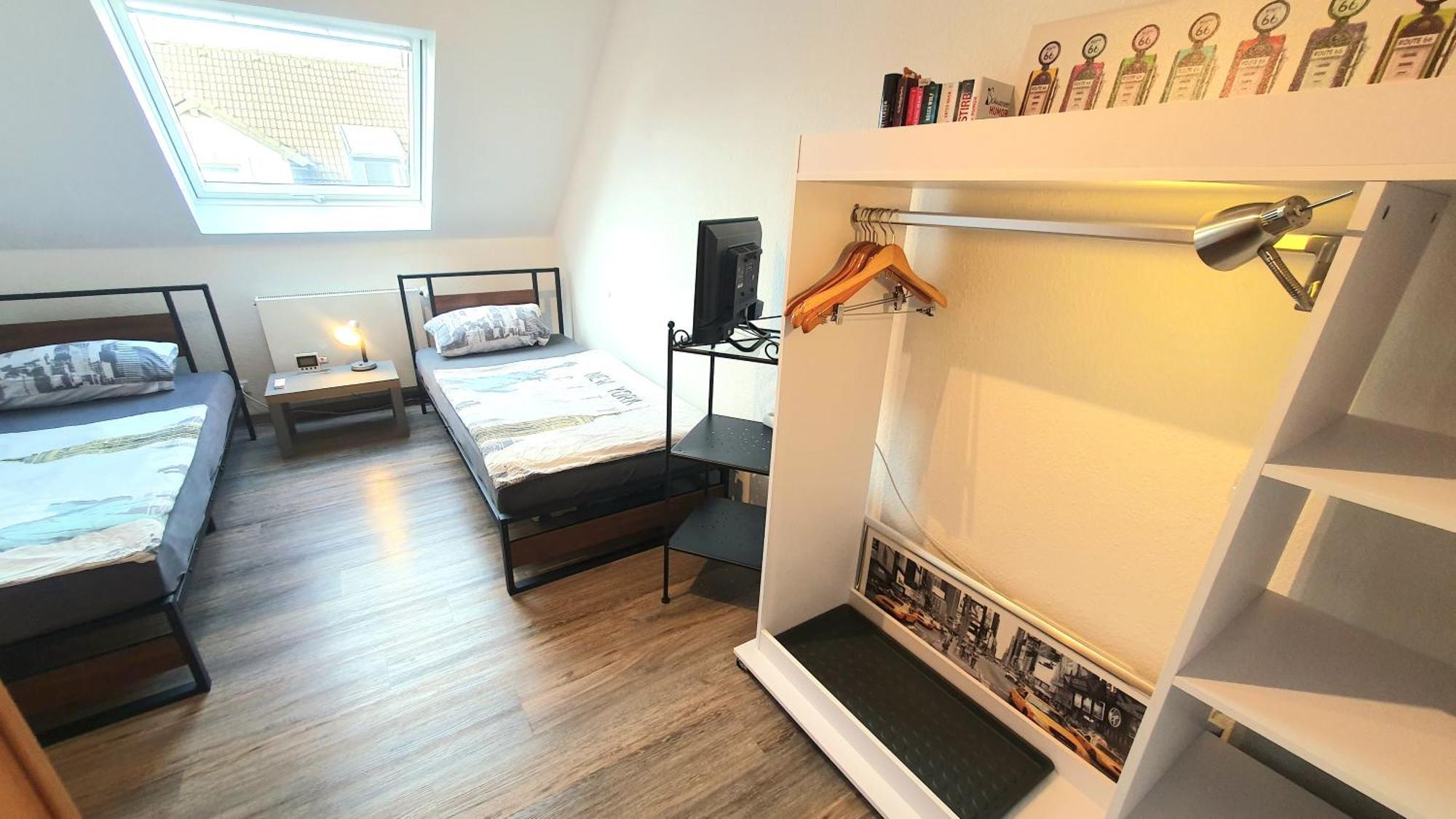 Frankes Sleep Inn, 4, 2, 1 Raumwohnungen, Sauna Velbert Bagian luar foto